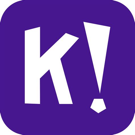 Kahoot! app .